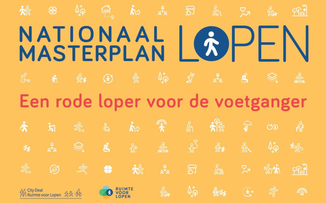 Gezond Natuur Wandelen ondertekent Het Nationaal Masterplan Lopen