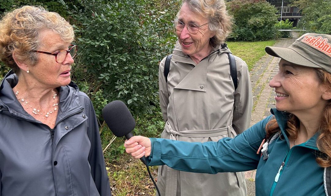 Wandelaar des Vaderlands op bezoek bij Gezond Natuur Wandelen